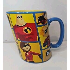 The Incredibles Slanted Coffee Mug Extra Large 24 oz. Disney Store